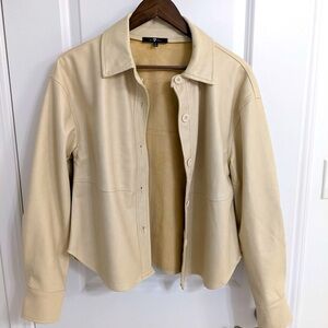 New Faux Leather Jacket